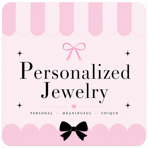 Personalized Jewelry category featuring custom engraved jewelry and keepsakes.
