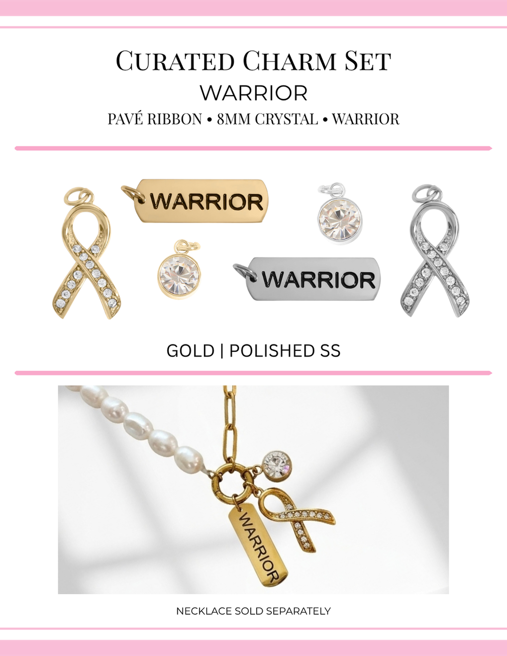 Warrior - Curated Charm Set