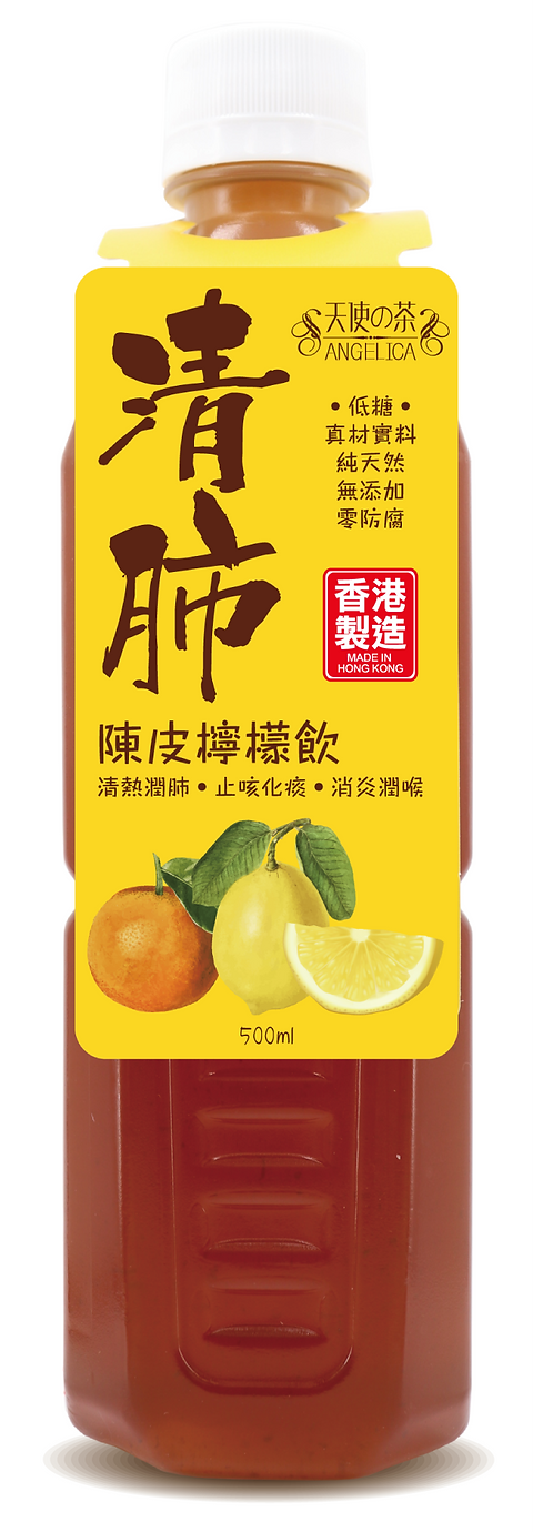 陳厚 500ml 飲料 陳皮檸檬飲| ANGELICA