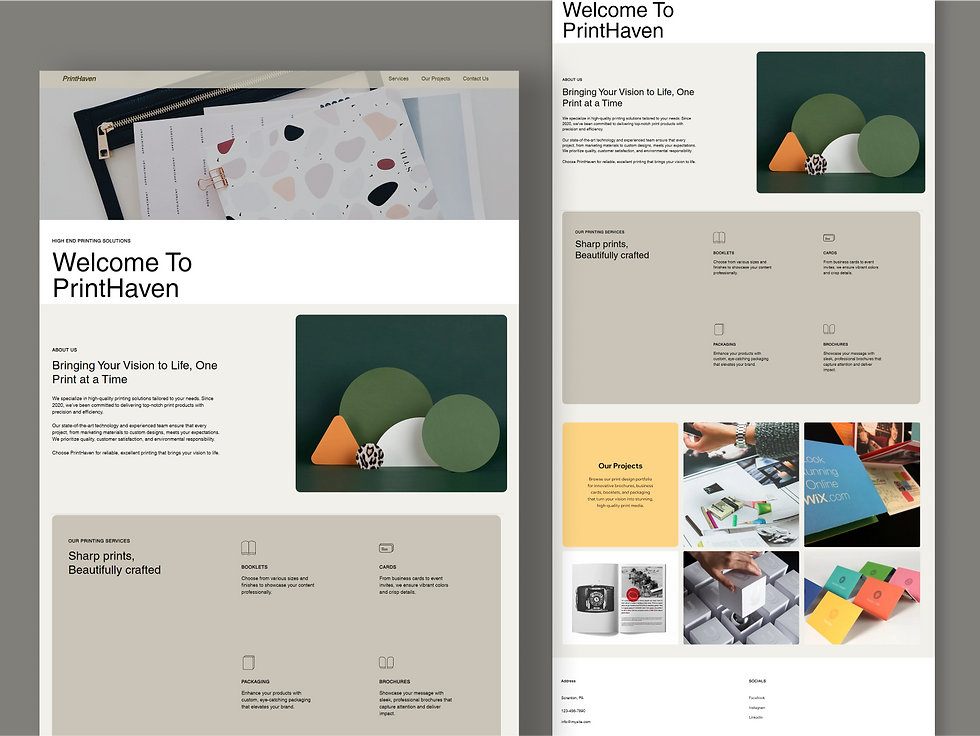 Printhaven design