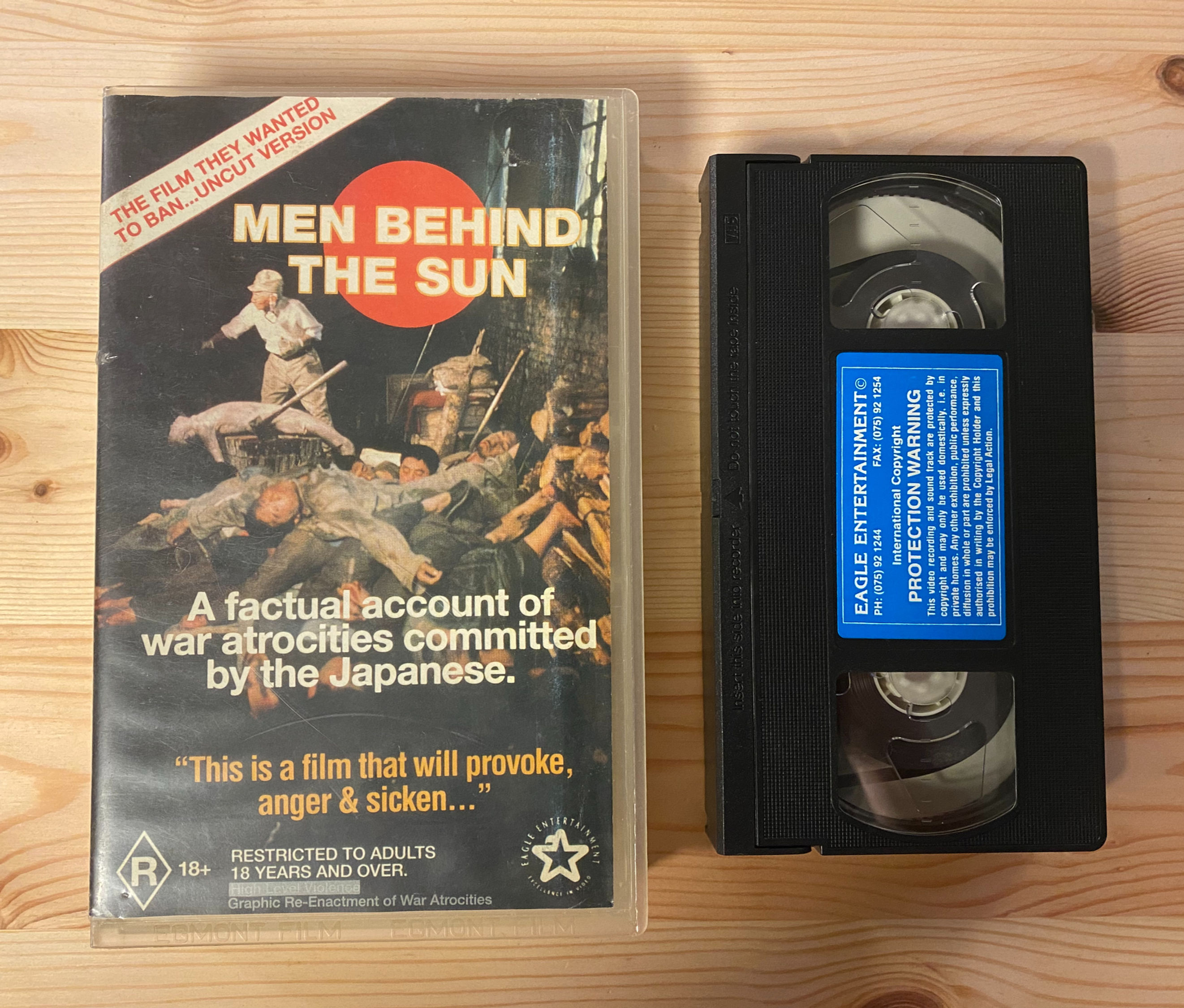 Men Behind the Sun VHS (Australia)