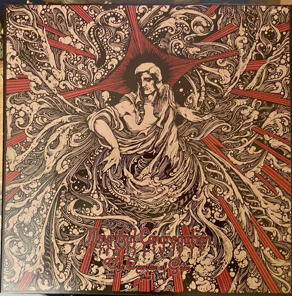 Mournful Congregation – The Exuviae Of Gods - Part I (Clear/red marbled)