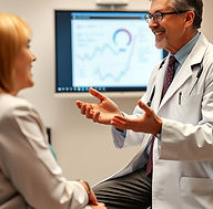 a dr giving a positive review.