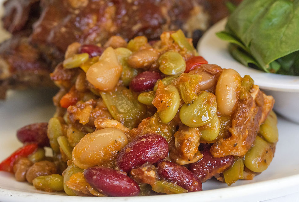 Arranged Food and Objects