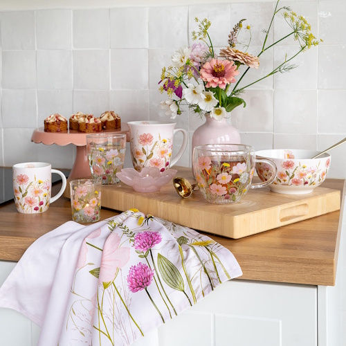Die neue Serie "Pastel Flowers" von Ambiente Europe.