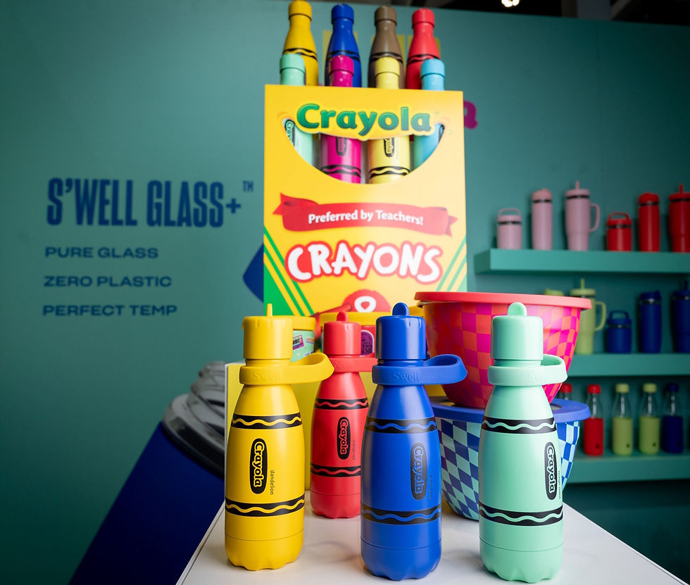 Mehr als 2000 Marken sind in Chicago vertreten, darunter auch Swell mit einem farbenfrohen Angebot.