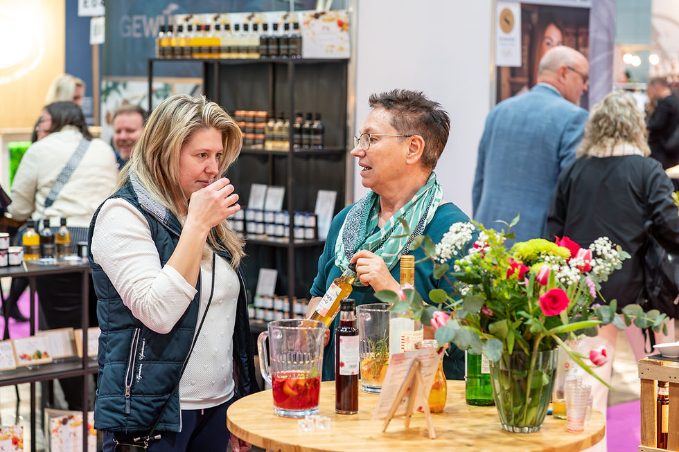 Über 100 Aussteller und Marken aus den Bereichen Genuss, Gedeckter Tisch und Küche präsentieren die neuesten Trends der Genusswelt auf der nächsten Cadeaux in Leipzig. Foto: Leipziger Messe, Fotograf: Tom Schulze