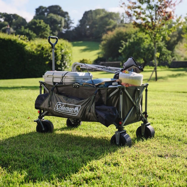 Der Ultimate Terrain Bollerwagen von Campingaz.