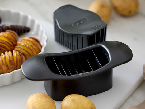 Der Hasselback-Schneider von Rosti