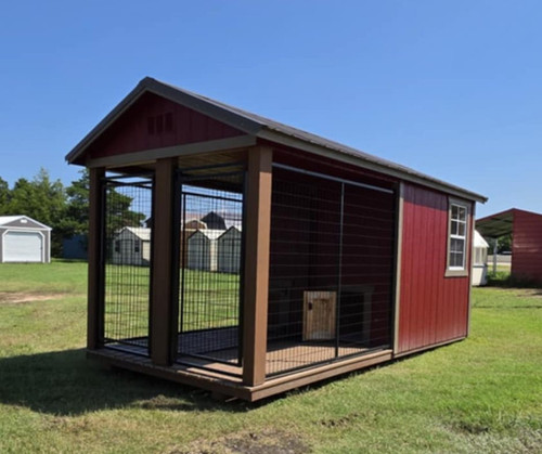8' x 16' Double Run Dog Kennel | APB