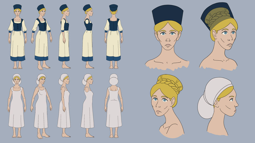 Widow character sheet - full