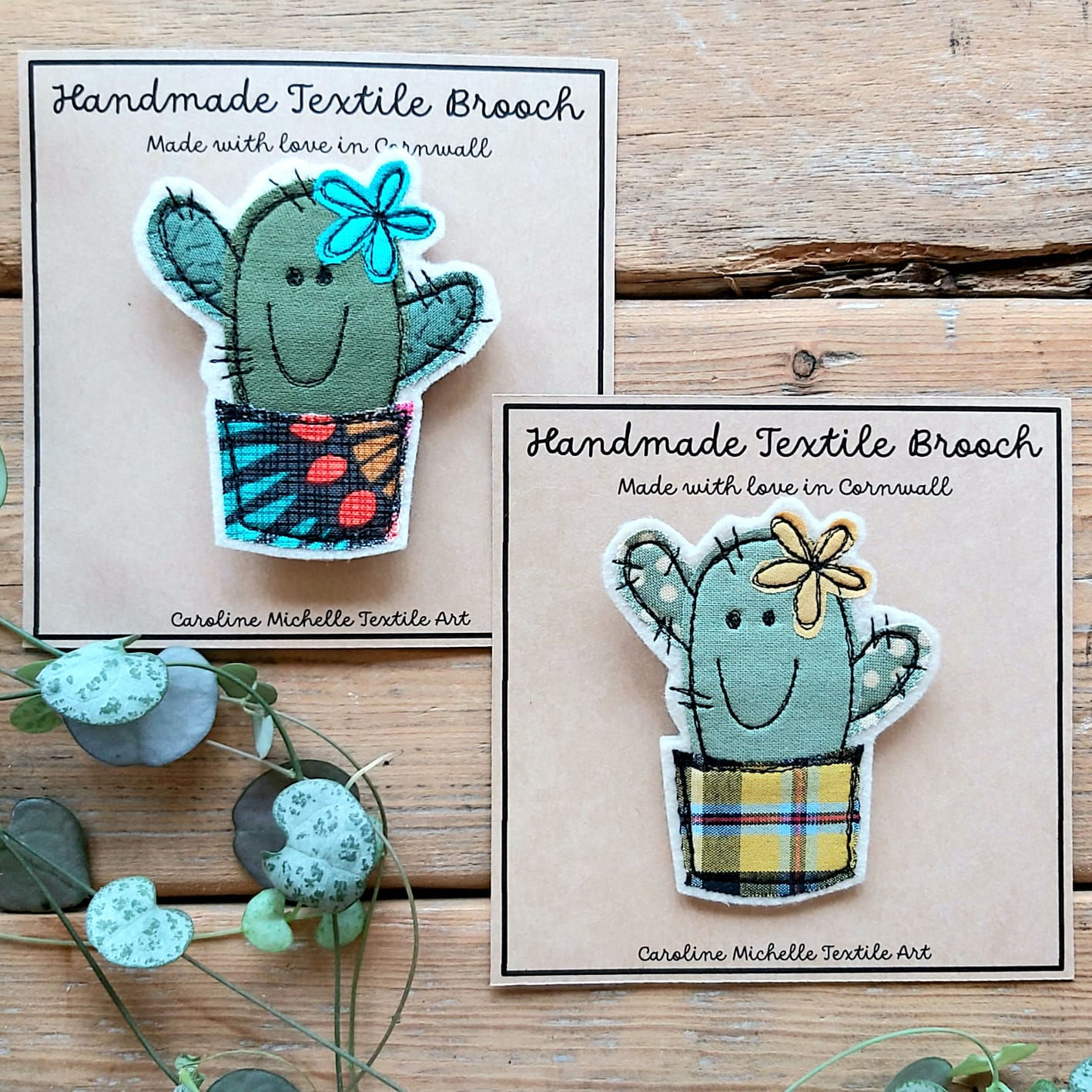 Cactus Brooch