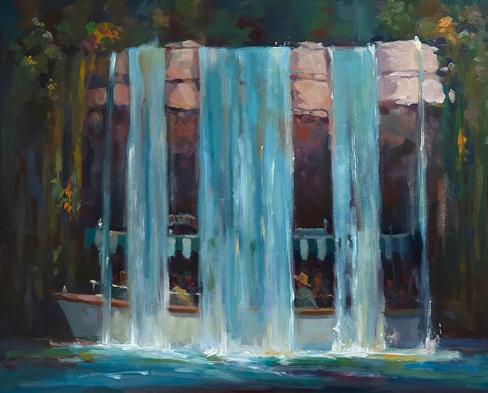 Back side of the Falls