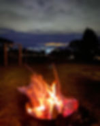 Fogata Luz Estrellas.