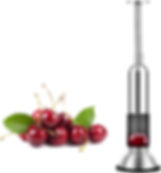Premium Cherry Pitter, Stainless Steel Cherry Seed Remover