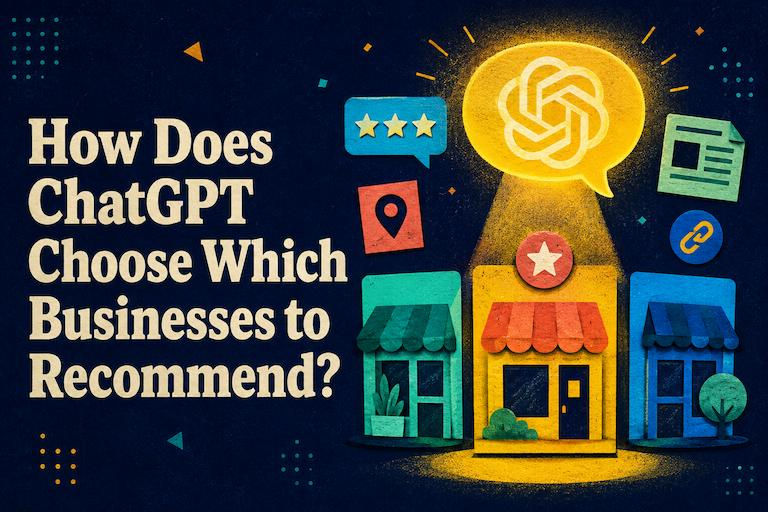 How Does ChatGPT Choose Which Businesses to Recommend