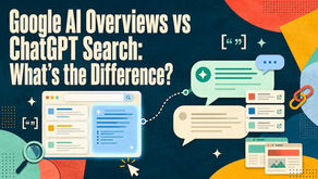 Google AI Overviews vs ChatGPT Search: What's the Difference?