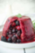 Delicious summer pudding UK