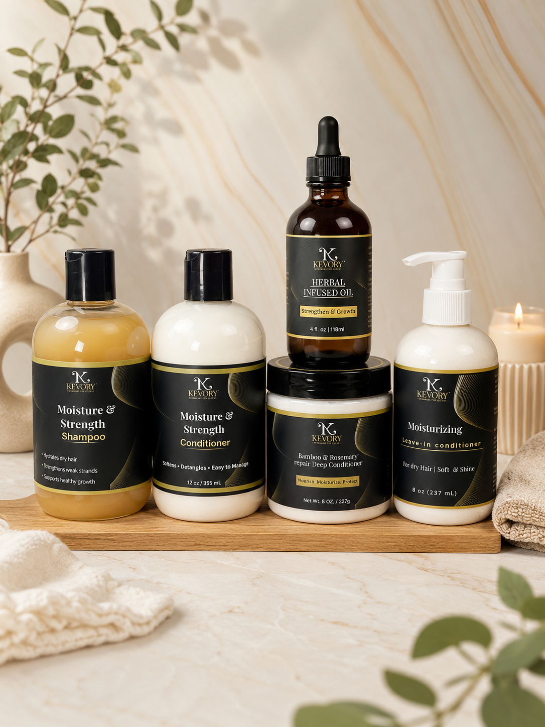 Kevory Moisture & Strength collection