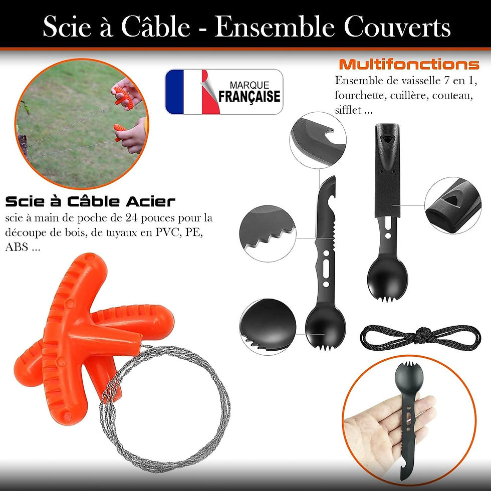 Thumbnail: Accessoires indispensables kit de survie outdoor LANDPC