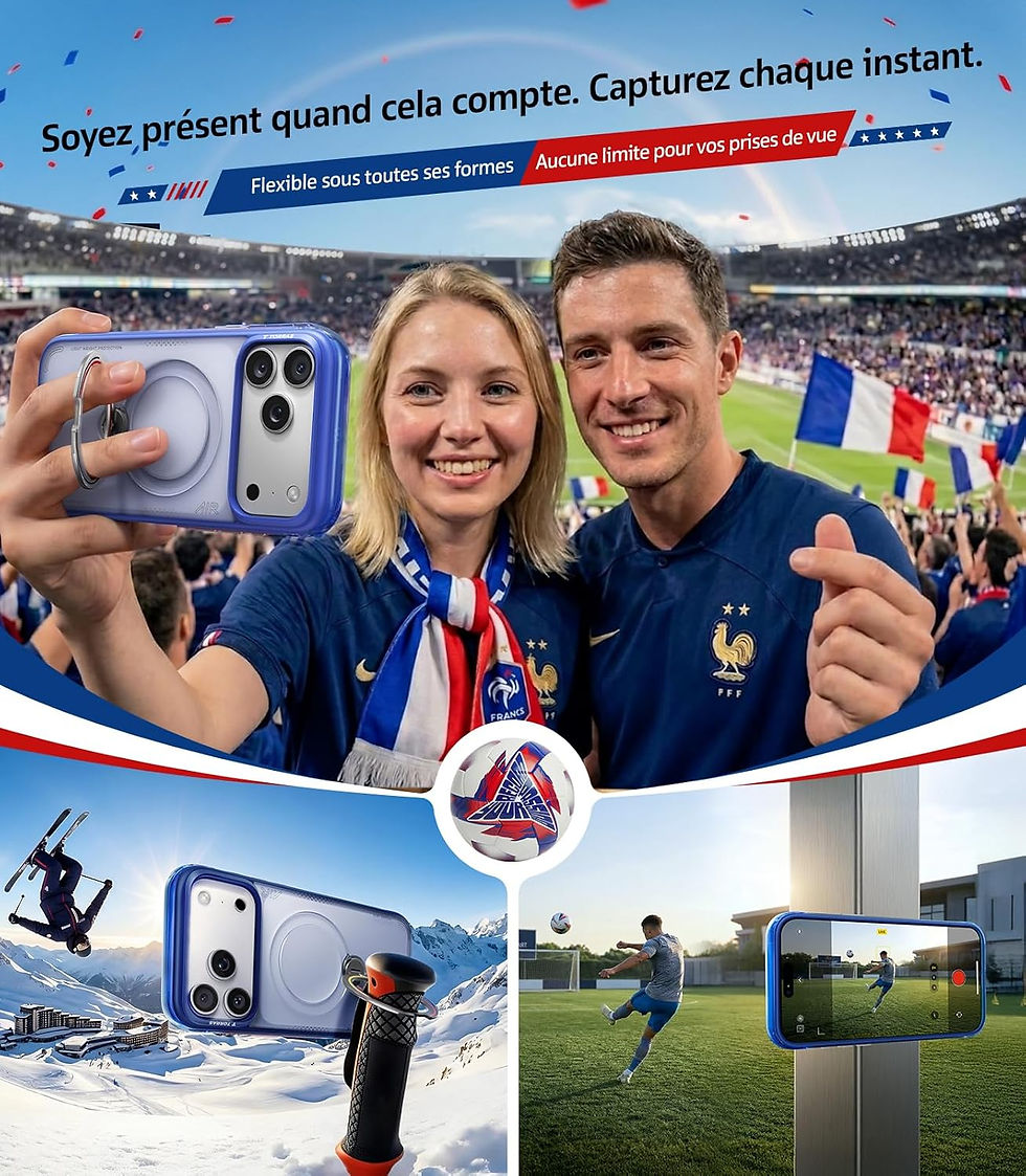Thumbnail: TORRAS Ostand Q3 Air Football 2026 – Coque iPhone 17 Pro Max MagSafe
