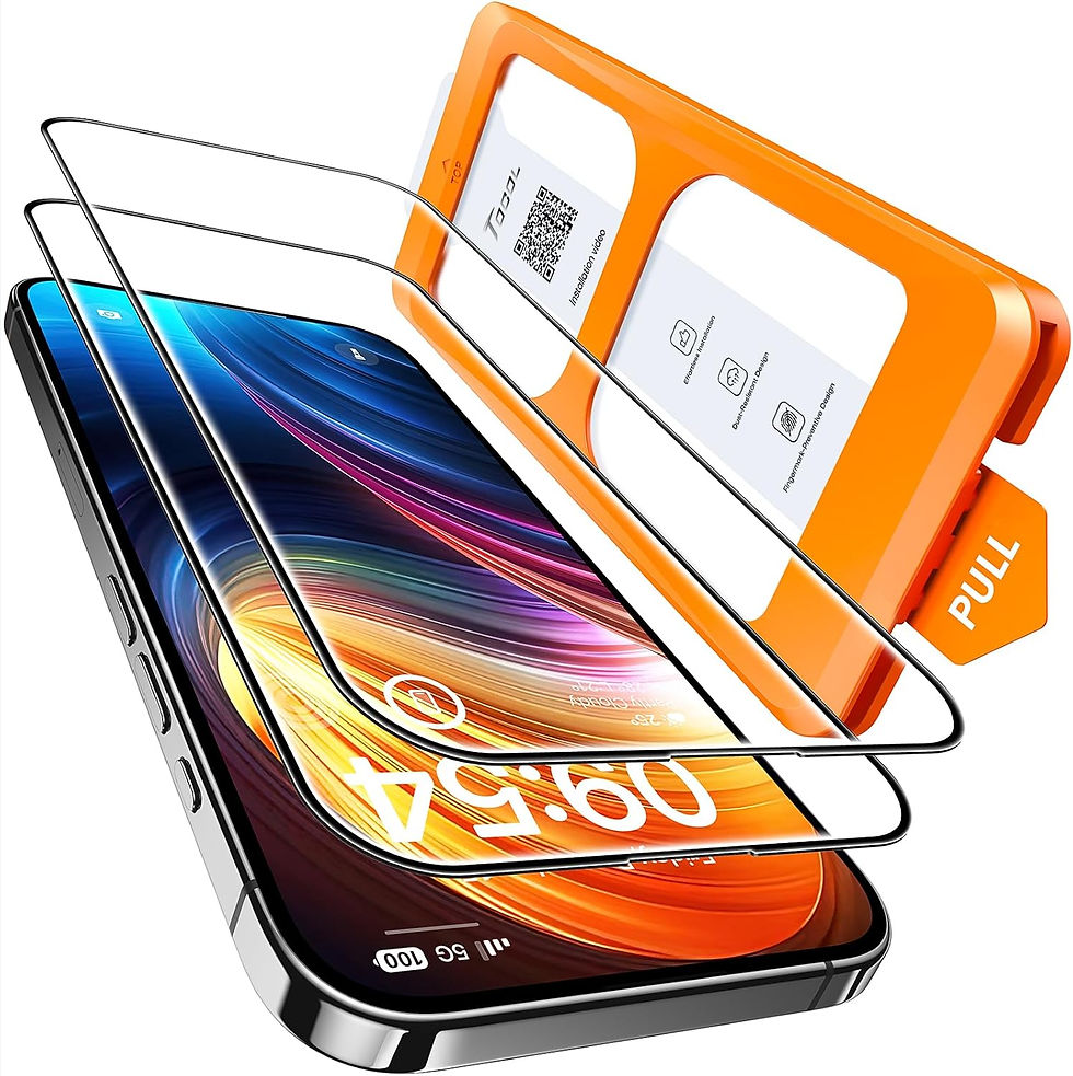 Miniature : TOCOL Verre Trempé pour iPhone 17 Pro, iPhone 16 Pro, Dépoussiérage Automati