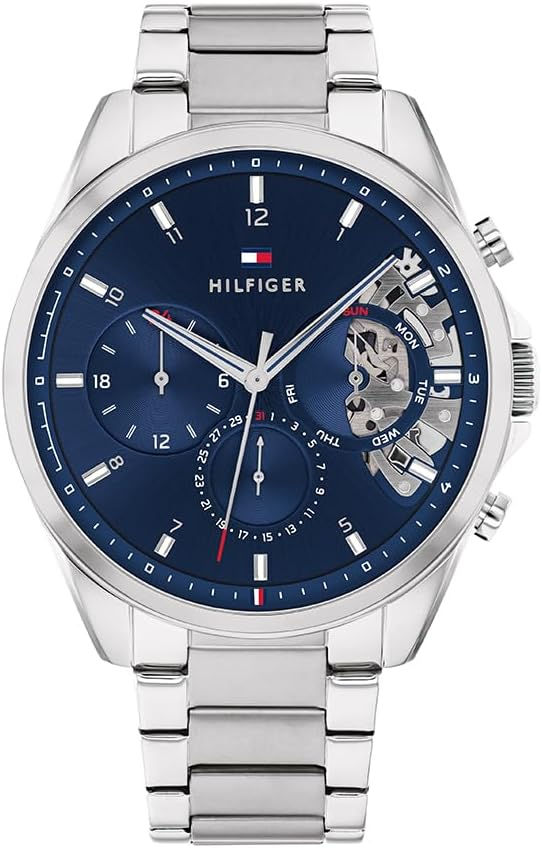 Miniature : Tommy Hilfiger Montre Analogique Multifunction à Quartz  