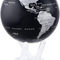 Thumbnail: MOVA Globe Carte du Monde Noir et Argent 8,5" avec Base, Globe Rotatif à éner