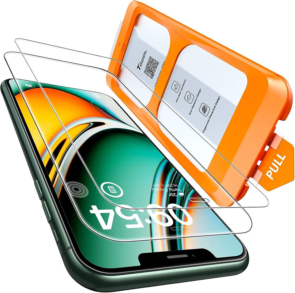 Miniature : TOCOL Verre Trempé pour iPhone 17 Pro, iPhone 16 Pro, Dépoussiérage Automati