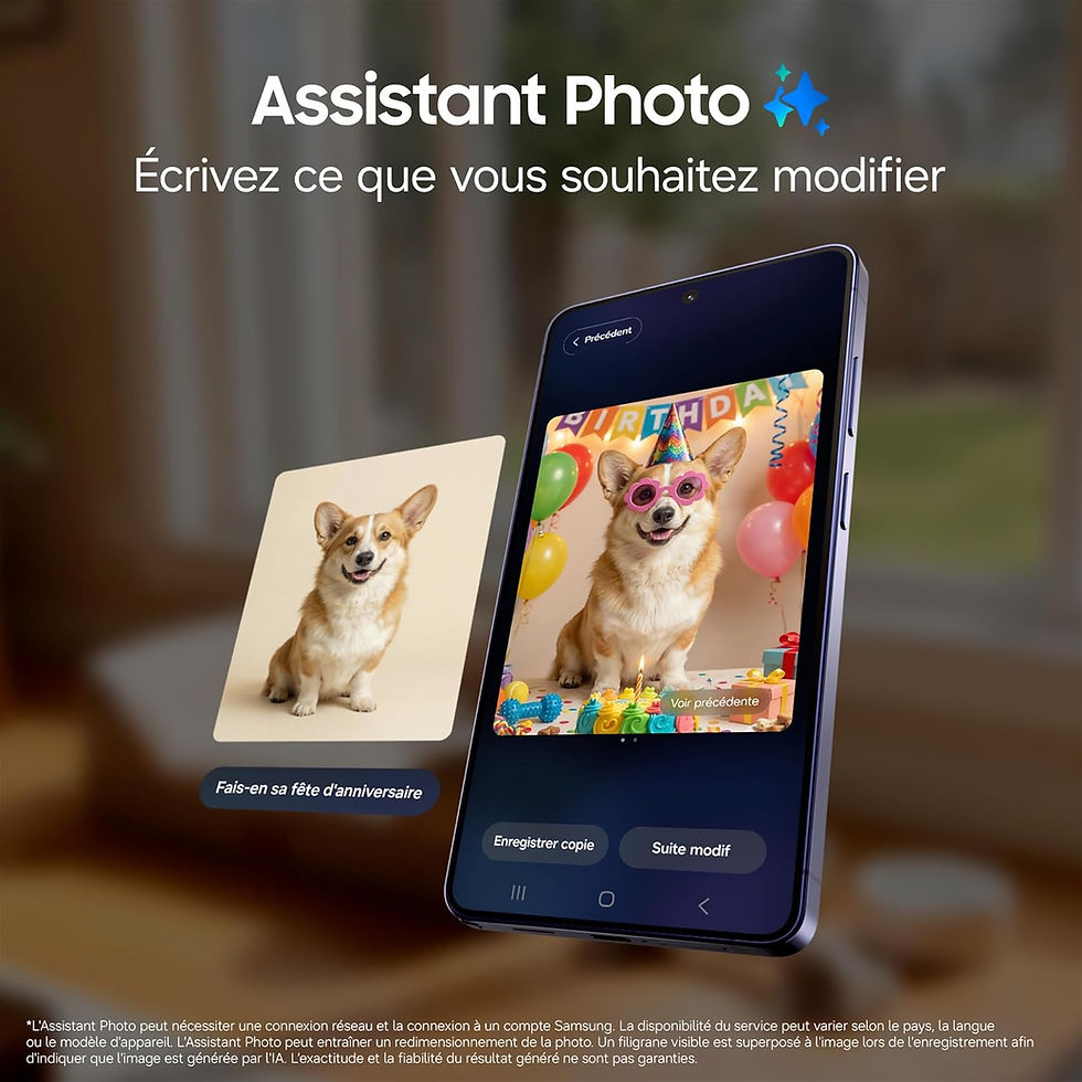 Miniature : Samsung Galaxy S26 Ultra Galaxy AI assistant photo