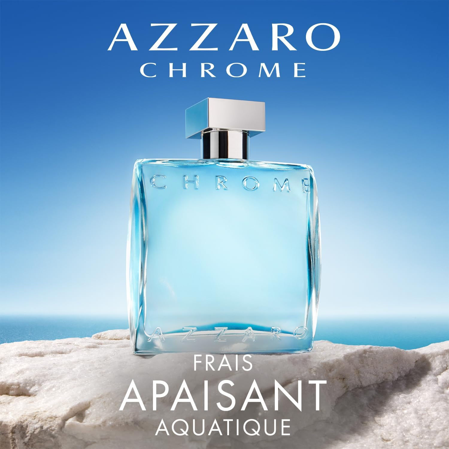 Azzaro Chrome eau de toilette homme flacon mer