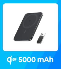 Miniature : batterie MagSafe Anker 5000mAh iPhone compacte