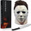Thumbnail: Masque Michael Myers pour adultes - Masque de mascarade d'horreur, masque effra