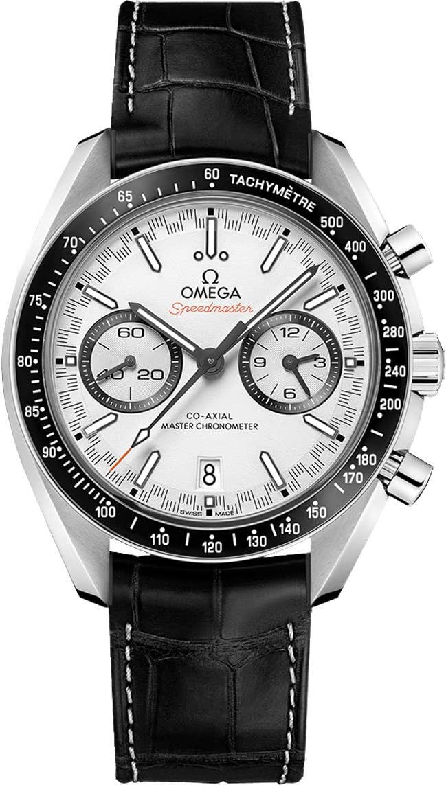 Omega Speedmaster Racing White Dial luxury Swiss chronograph