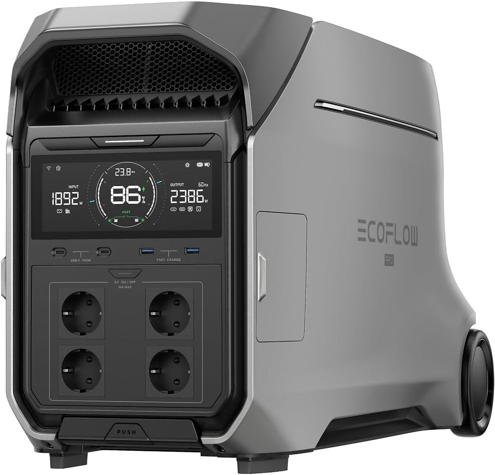 EcoFlow DELTA Pro 3 – Station Électrique Portable 4 096 Wh LFP