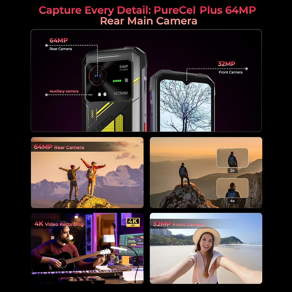 Miniature : HOTWAV Hyper 7 5G Téléphones Portables Débloqués 2025