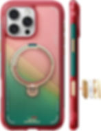 TORRAS Ostand Q3 Air — Coque iPhone 17 Pro Max Stand Magnétique Rotatif 360° Rose portugal
