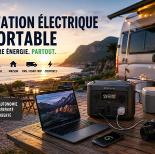 Station électrique portable pour camping en France