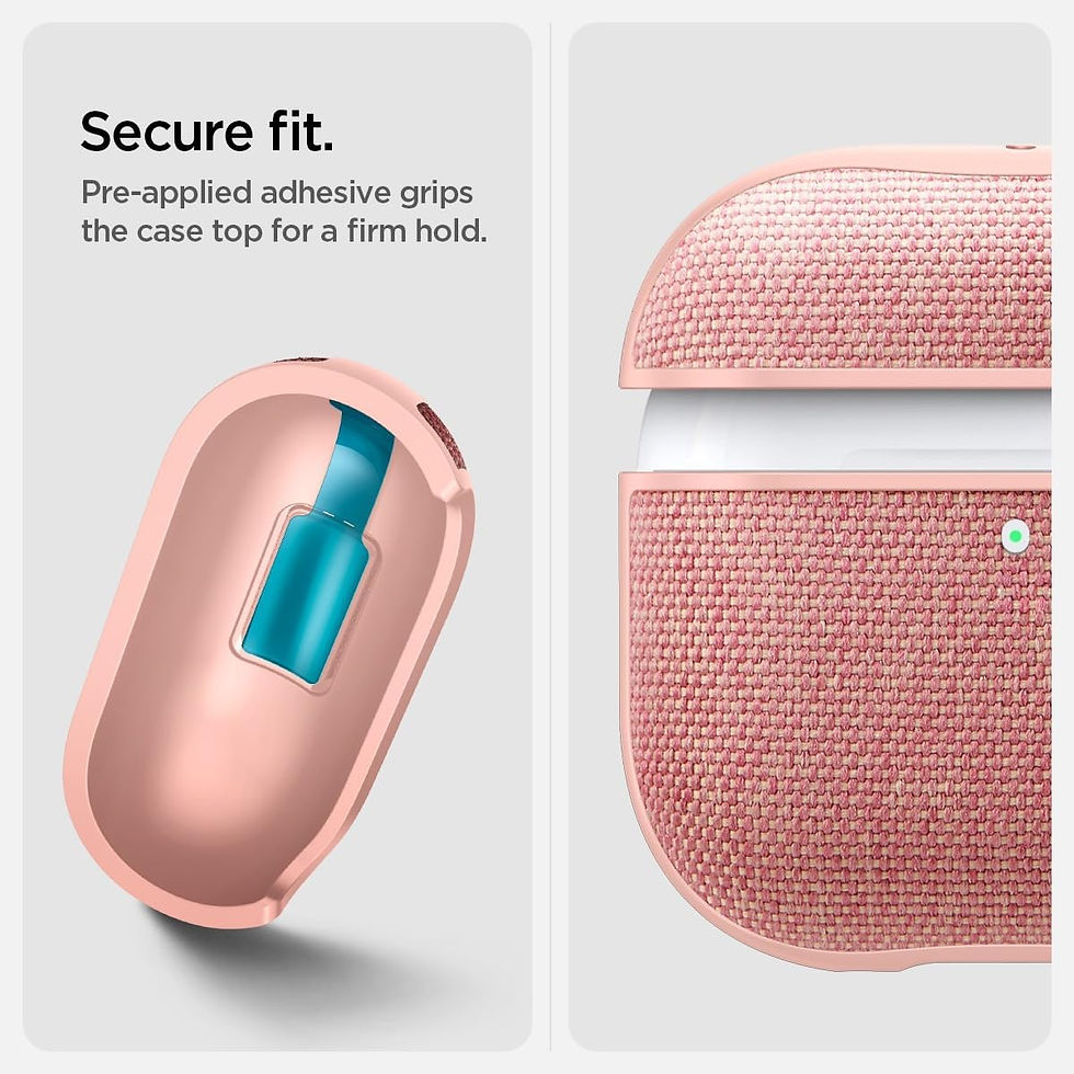Miniature : Spigen Urban Fit Coque Compatible avec AirPods 4 (2024) - Or Rose