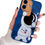Miniature : Yonds Queen Coque Mignonne pour iPhone 16 Pro Max, Motif Astronaute planète Lu