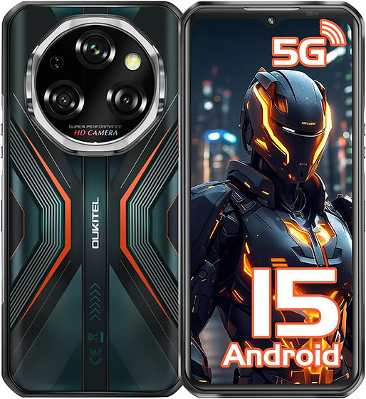 OUKITEL WP55 5G Android 15 タフネススマホ Amazon | 【Android 15】OUKITEL WP55 Proタフネススマホ 5G対応 - SIM