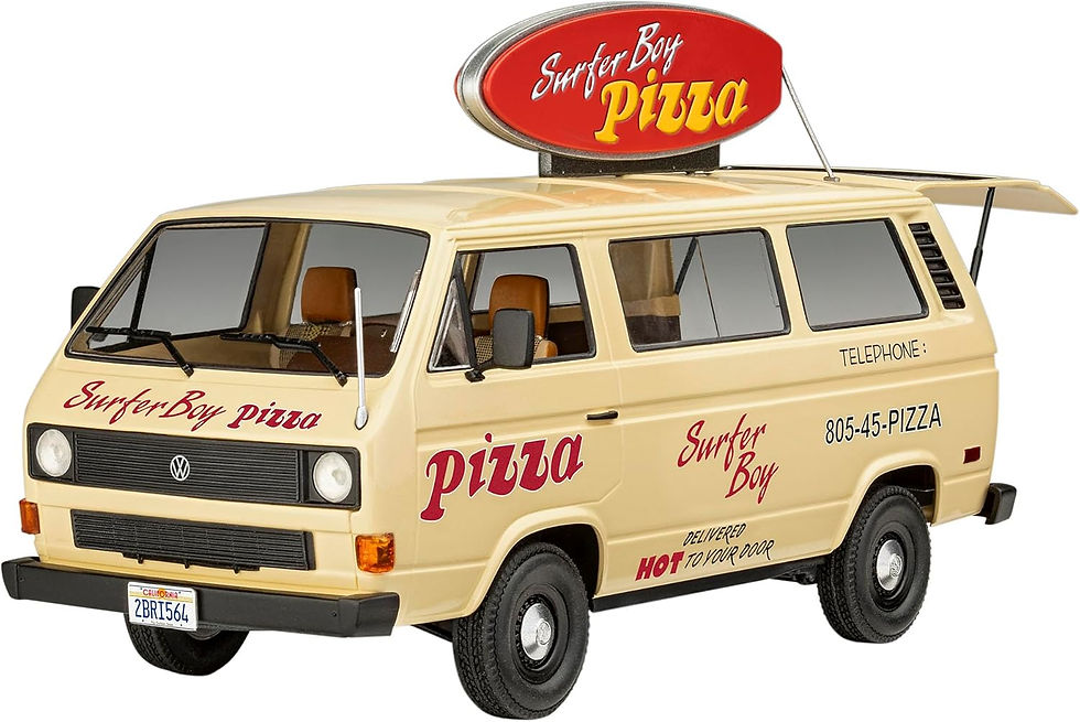 Miniature : Revell 07725 VW T3 Bus Surfer Boy : Stranger Things Kit de maquette en plastiqu