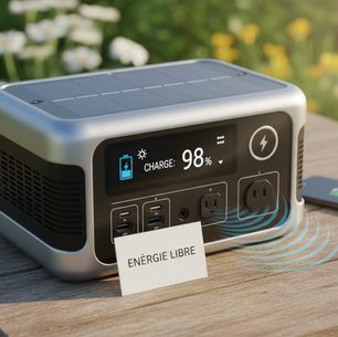 station électrique portable solaire autonomie énergie mobile
