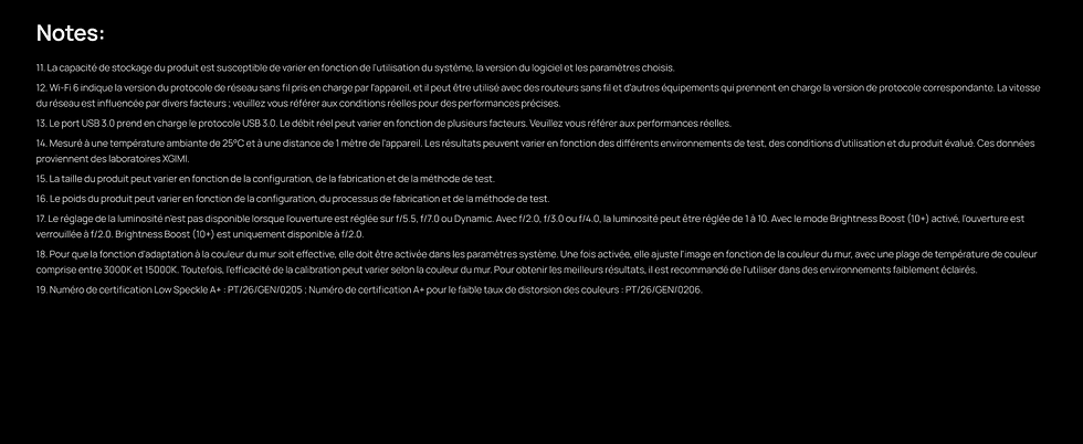 Thumbnail: XGIMI Titan Noir recommandations et conditions d’utilisation