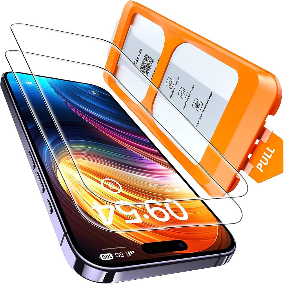 Miniature : TOCOL Verre Trempé pour iPhone 17 Pro, iPhone 16 Pro, Dépoussiérage Automati