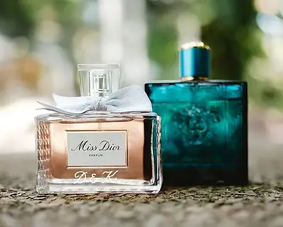 Parfums Miss Dior et Versace