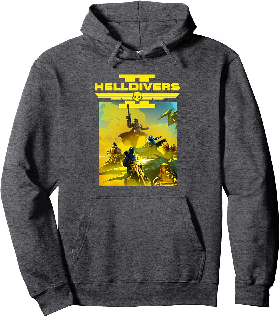 Miniature : Helldivers 2 Sweat à Capuche Officel