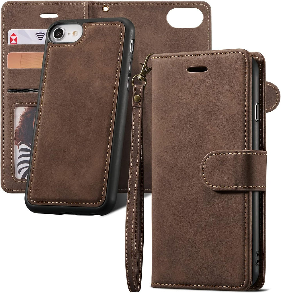 Miniature :  Étui pourSamsung Galaxy S21 Détachable Magnétique Porte-Cartes Noir 