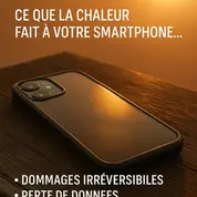 Canicule et Smartphones : le danger invisible que vous ne pouvez plus ignorer