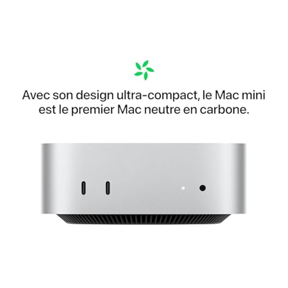 Miniature : Apple Mac mini M4 neutre en carbone